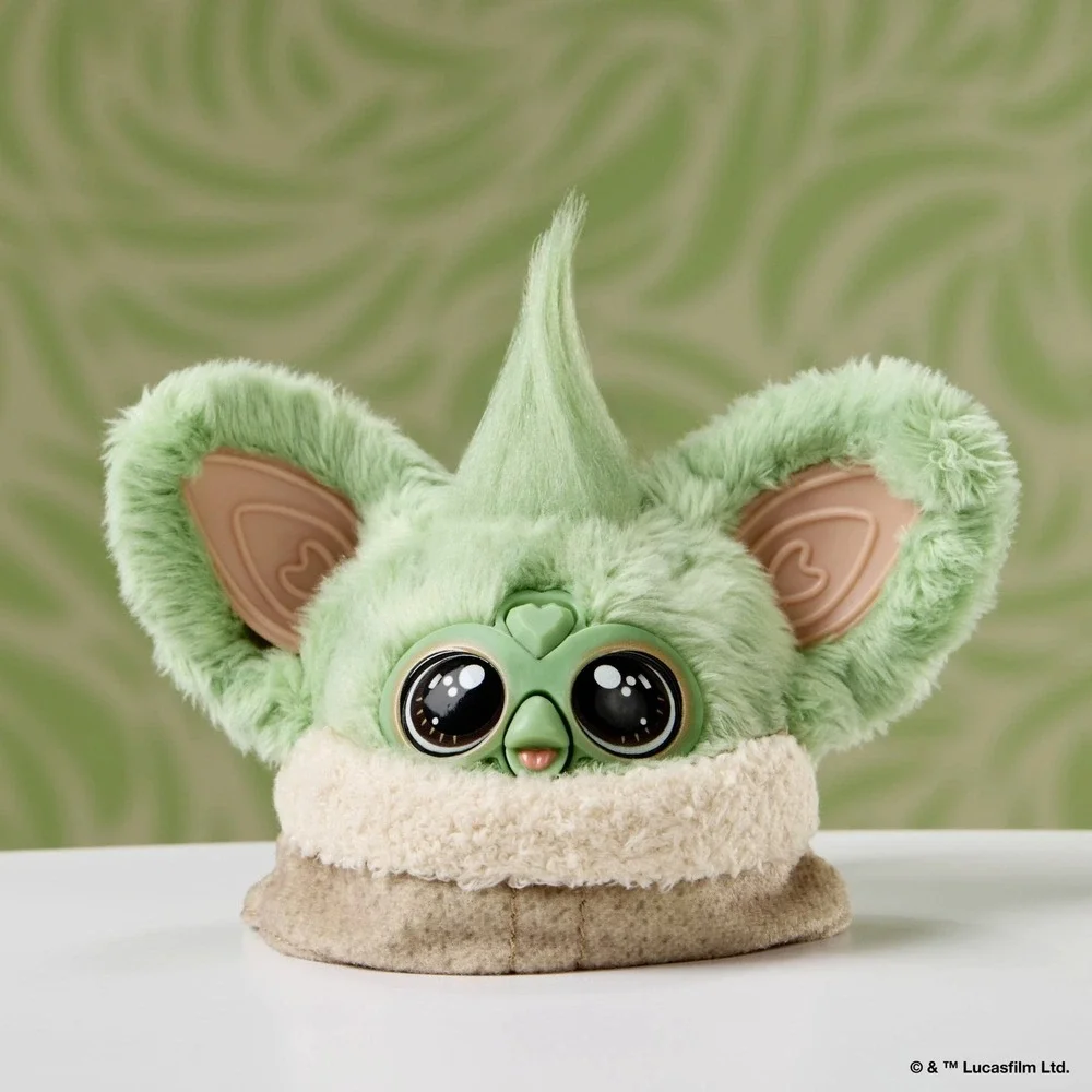 Hasbro Furby Furblets Star Wars Grogu Electronic Plush Toy 45+ Sounds G3598